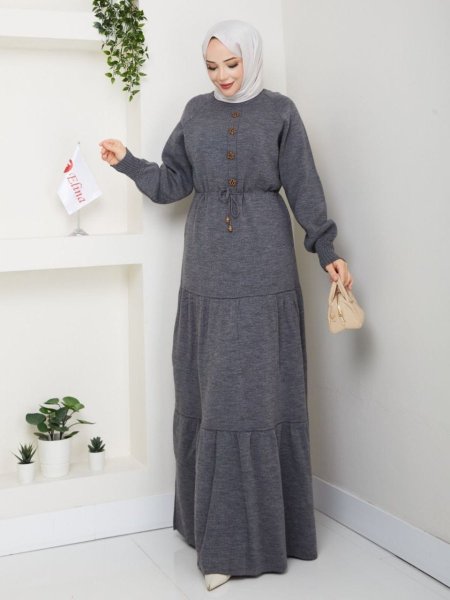 فستان ازرار